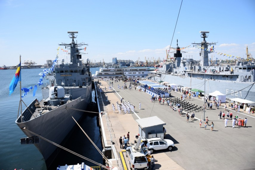 Portul Militar Constanța va fi dezvoltat, pentru... viitoarea flotă
