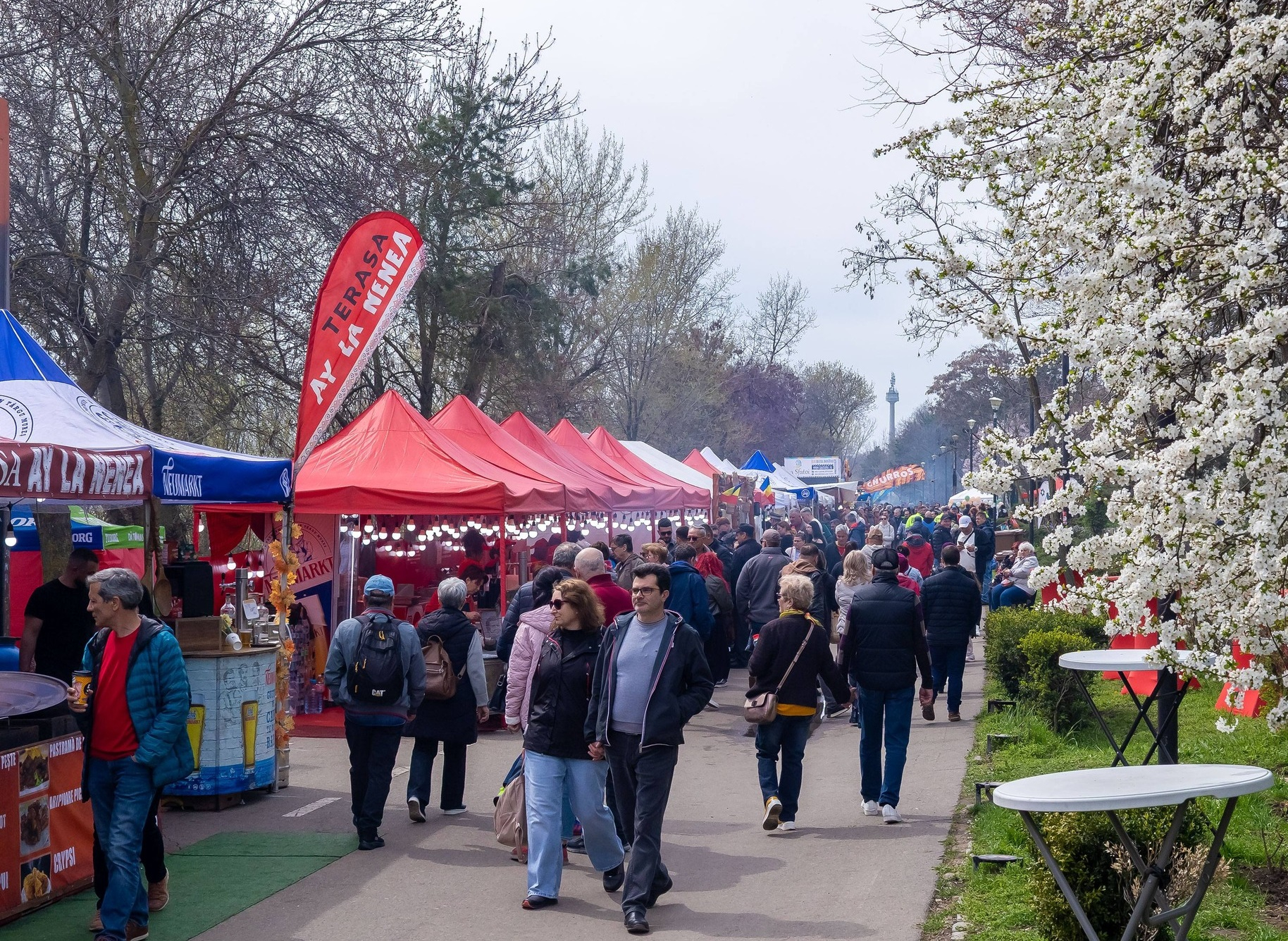Prețuri ca la târgurile de lux la festivalul de provincie al „scrumbiei” de Galați