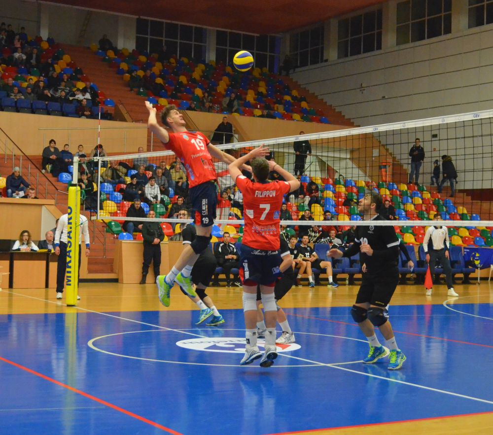 Arcada, victorie lejeră înaintea ”examenului” din CEV Cup