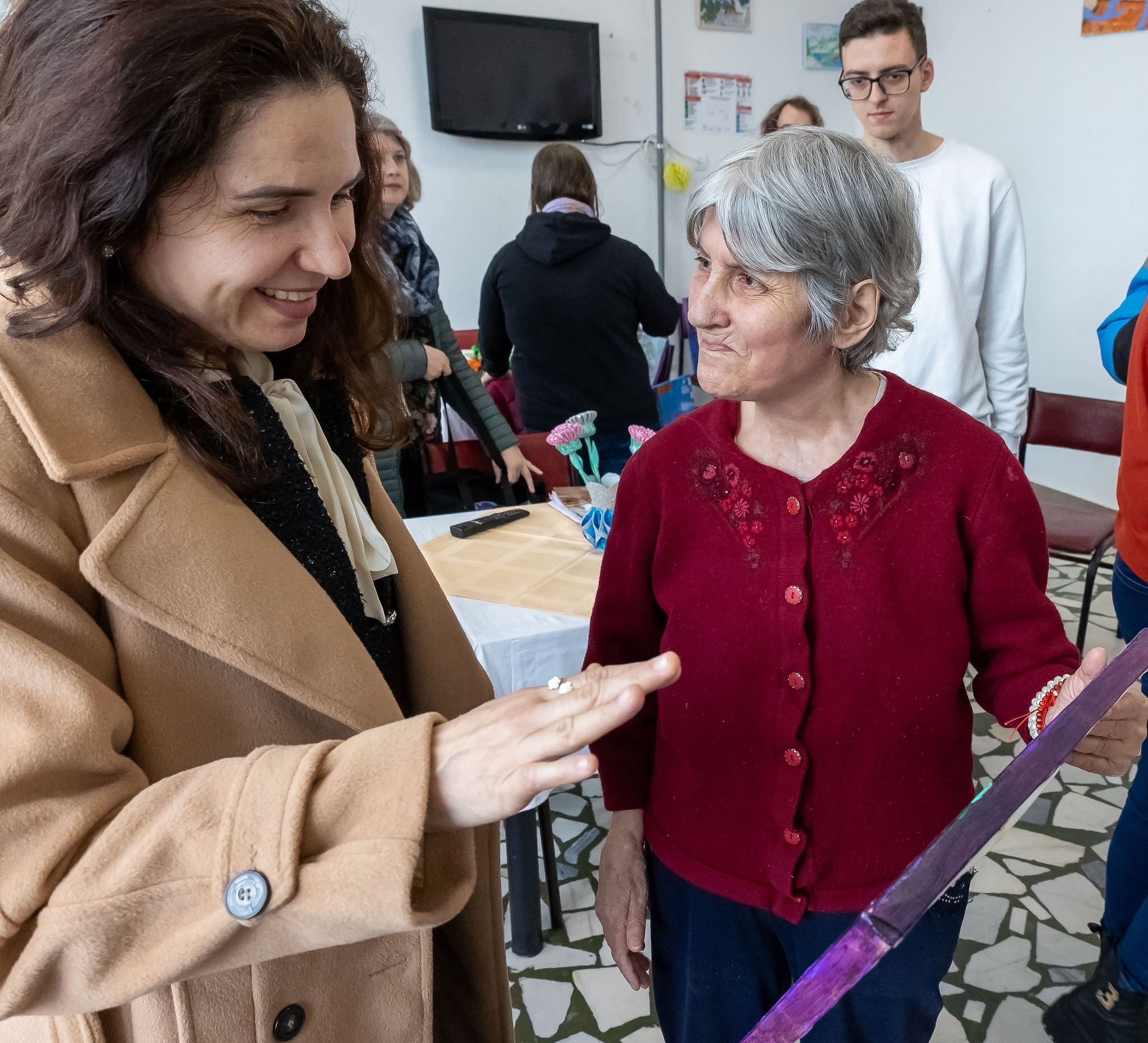 Dar din suflet la Căminul pentru Persoane Vârstnice "Sf. Spiridon"