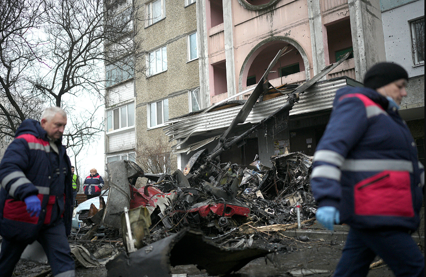 Ministrul ucrainean de Interne, ucis într-un accident de elicopter