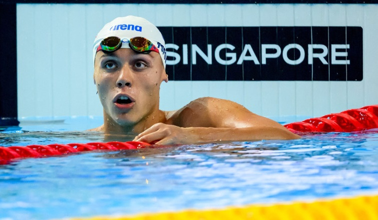 David Popovici, campion mondial la 200 metri liber