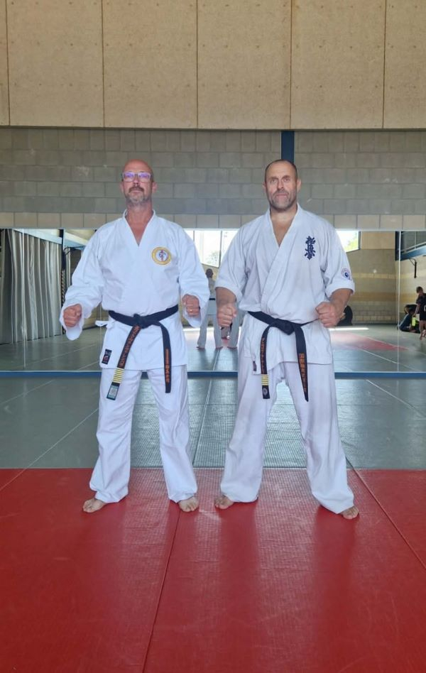 Specialist din Galați la un seminar belgian de Kyokushin Budokai