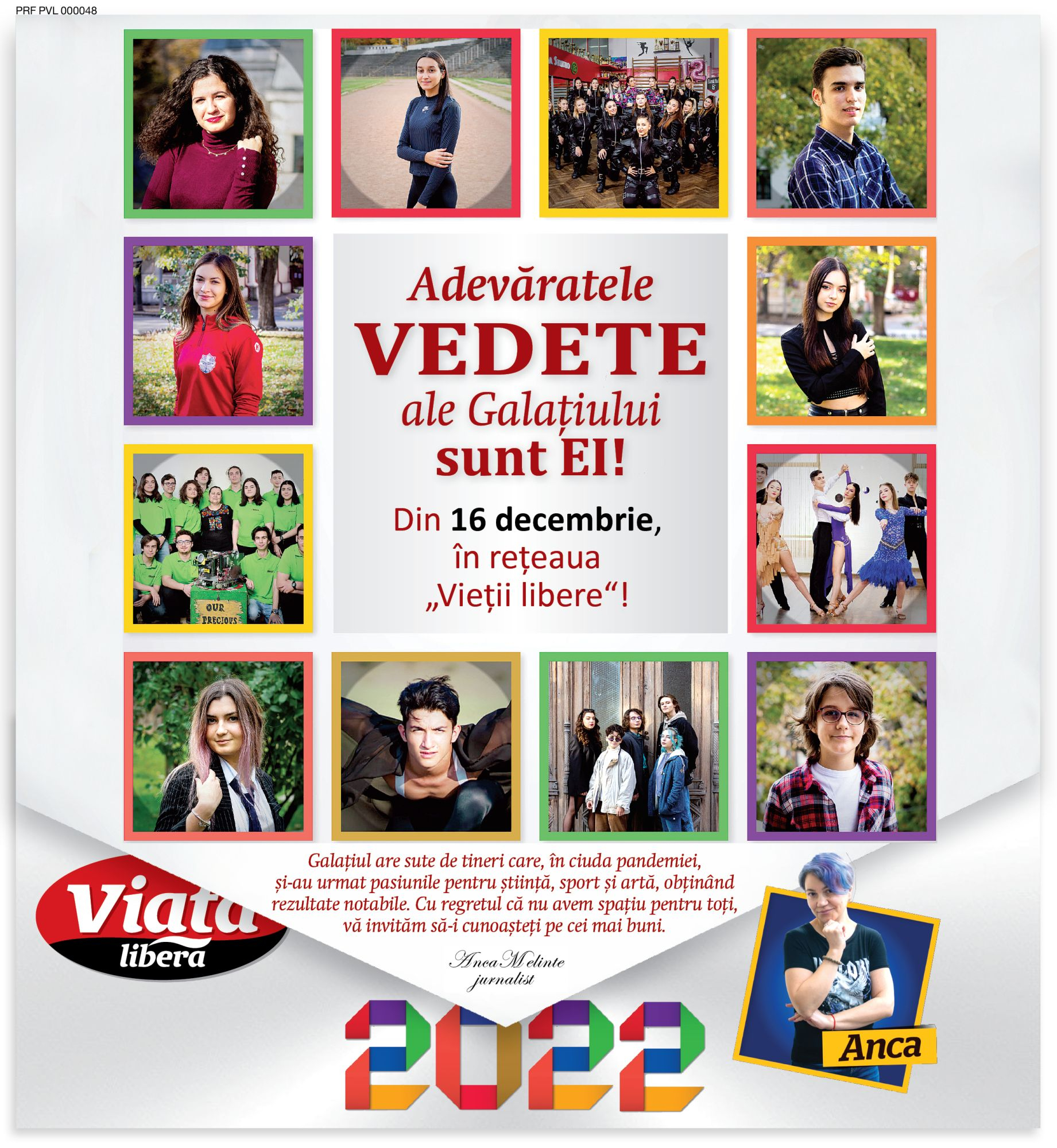Calendarul „Viața liberă” 2022, în chioşcurile şi magazinele din reţeaua noastră