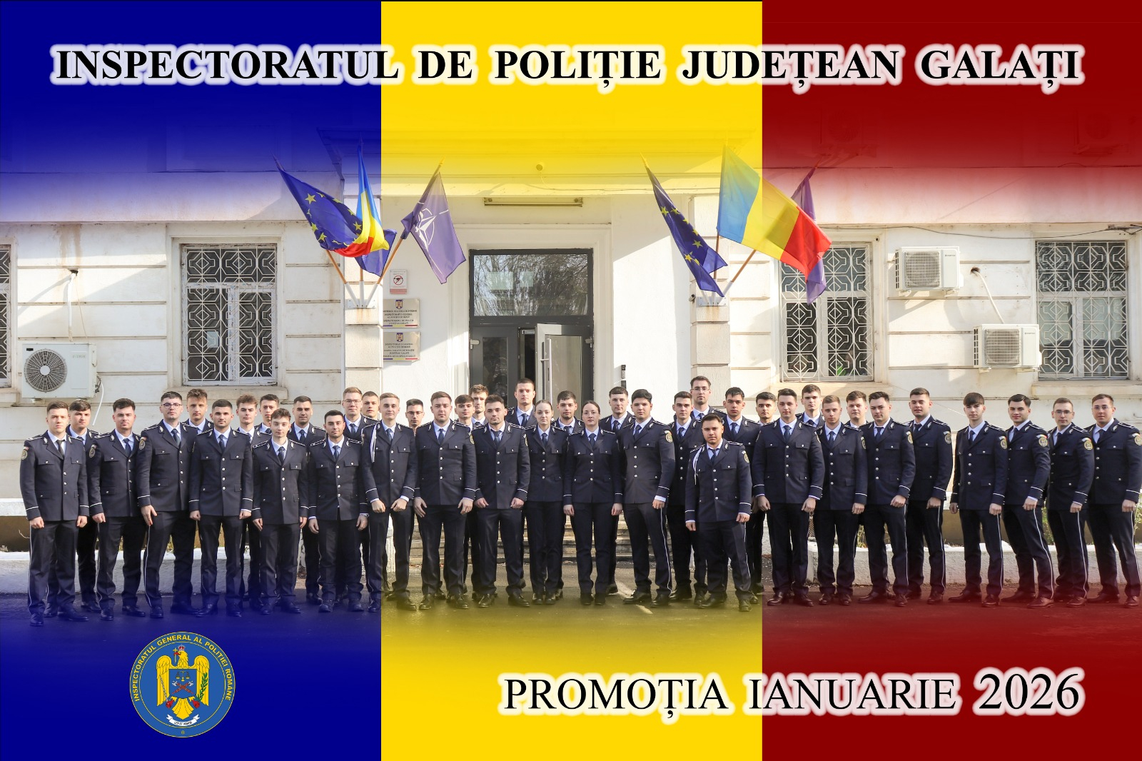 40 de agenți, trimiși la Galați de la școala de poliție
