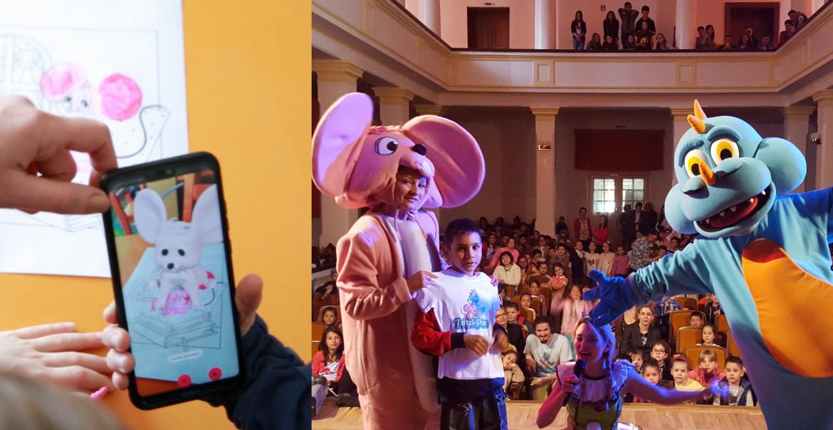 Spectacolul "Tzitzi-Poc" ajunge miercuri la Galaţi