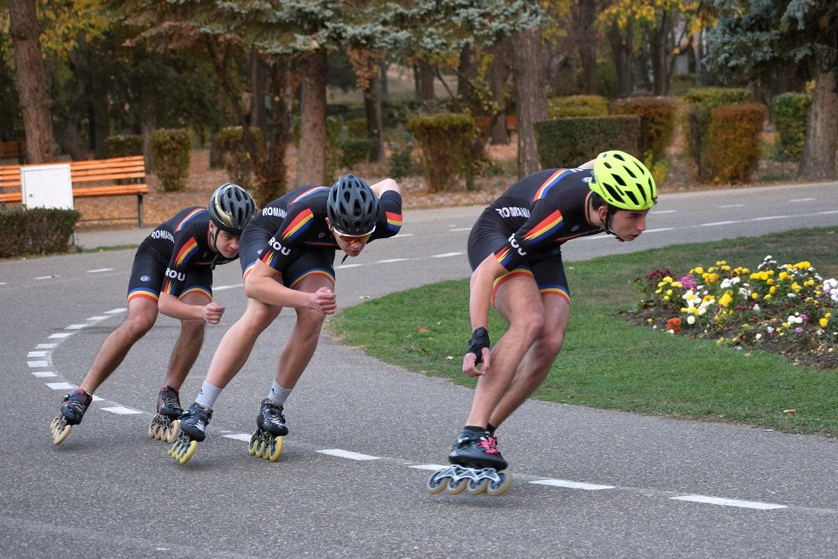 Debut în întrecerile pe role