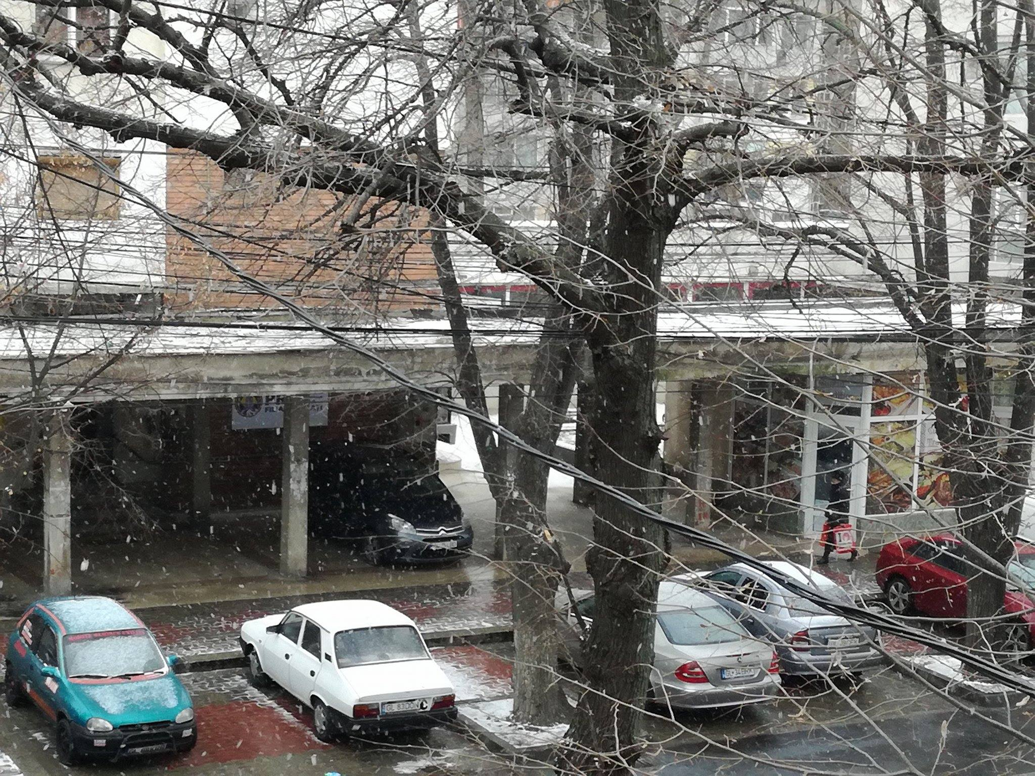 PROGNOZA METEO pentru luni | La Galați, ninsoare în averse