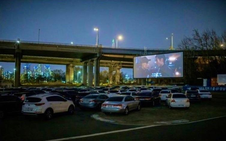 Cinema în aer liber, succes în Coreea de Sud