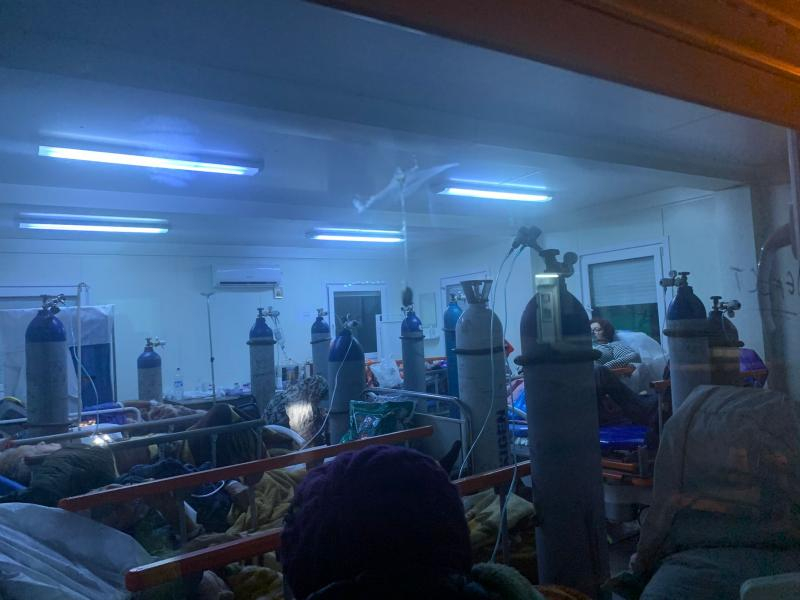 Spitalul Județean Galaţi, sufocat de "avalanșa" de pacienţi infectaţi. Imagini ale groazei, la Unitatea de Primire Urgențe