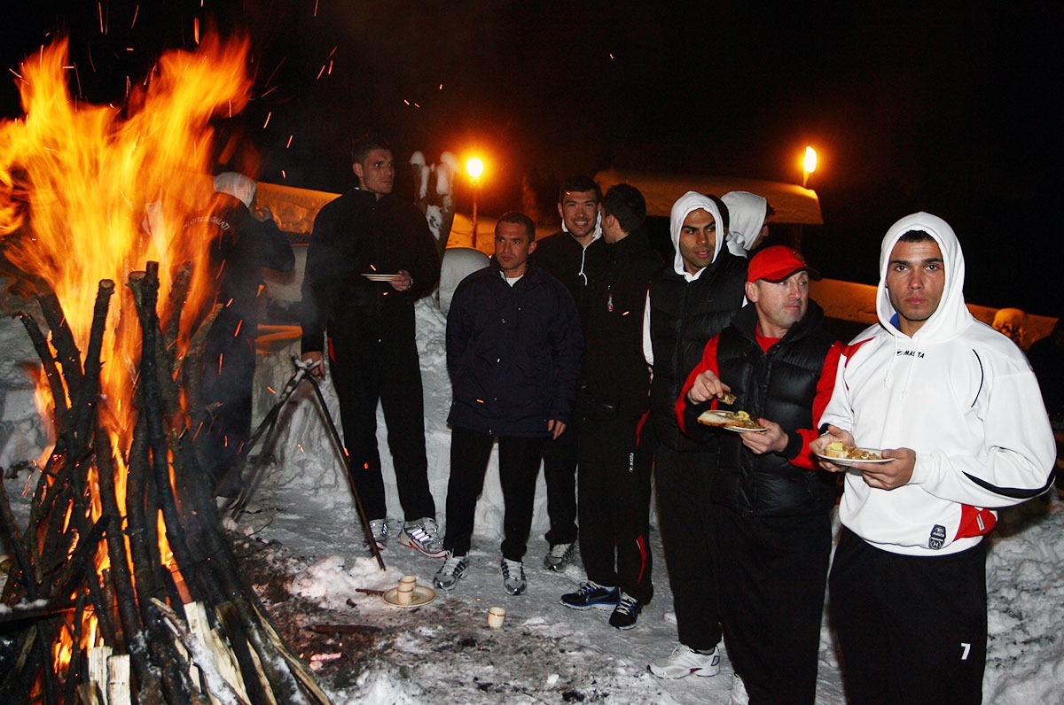 Oţelul Galaţi - Festivitate pentru „adio, pante!”