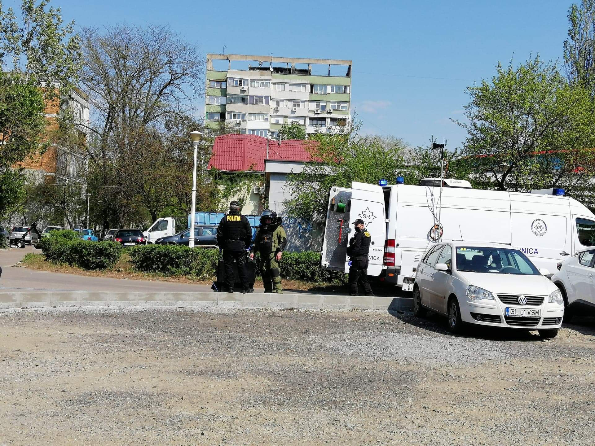 Ameninţare cu bombă în Ţiglina II (VIDEO)