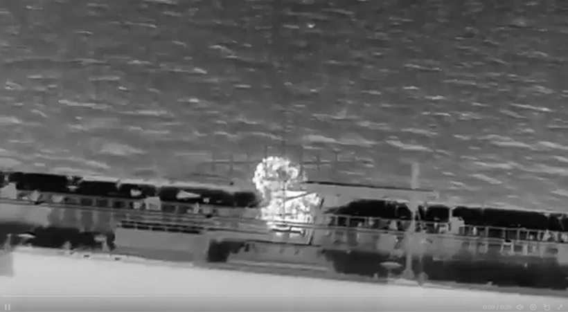 Ucraina, atac în premieră în Marea Mediterană