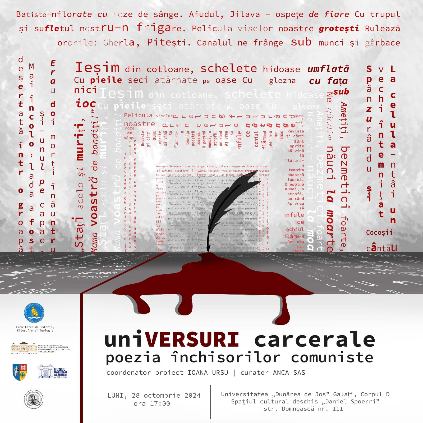 Expoziție și conferință dedicate poeziei închisorilor comuniste