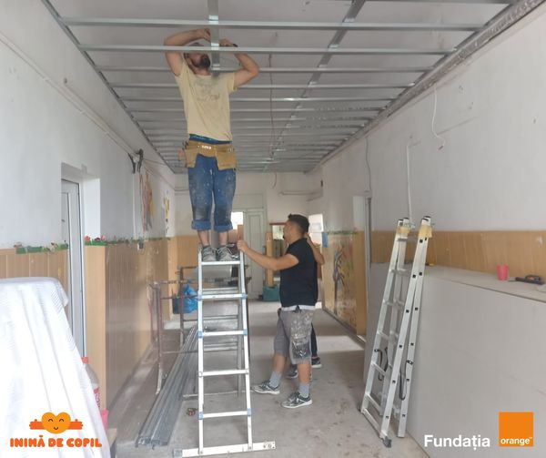 Sediul fundației „Inimă de Copil” din Pechea, reabilitat