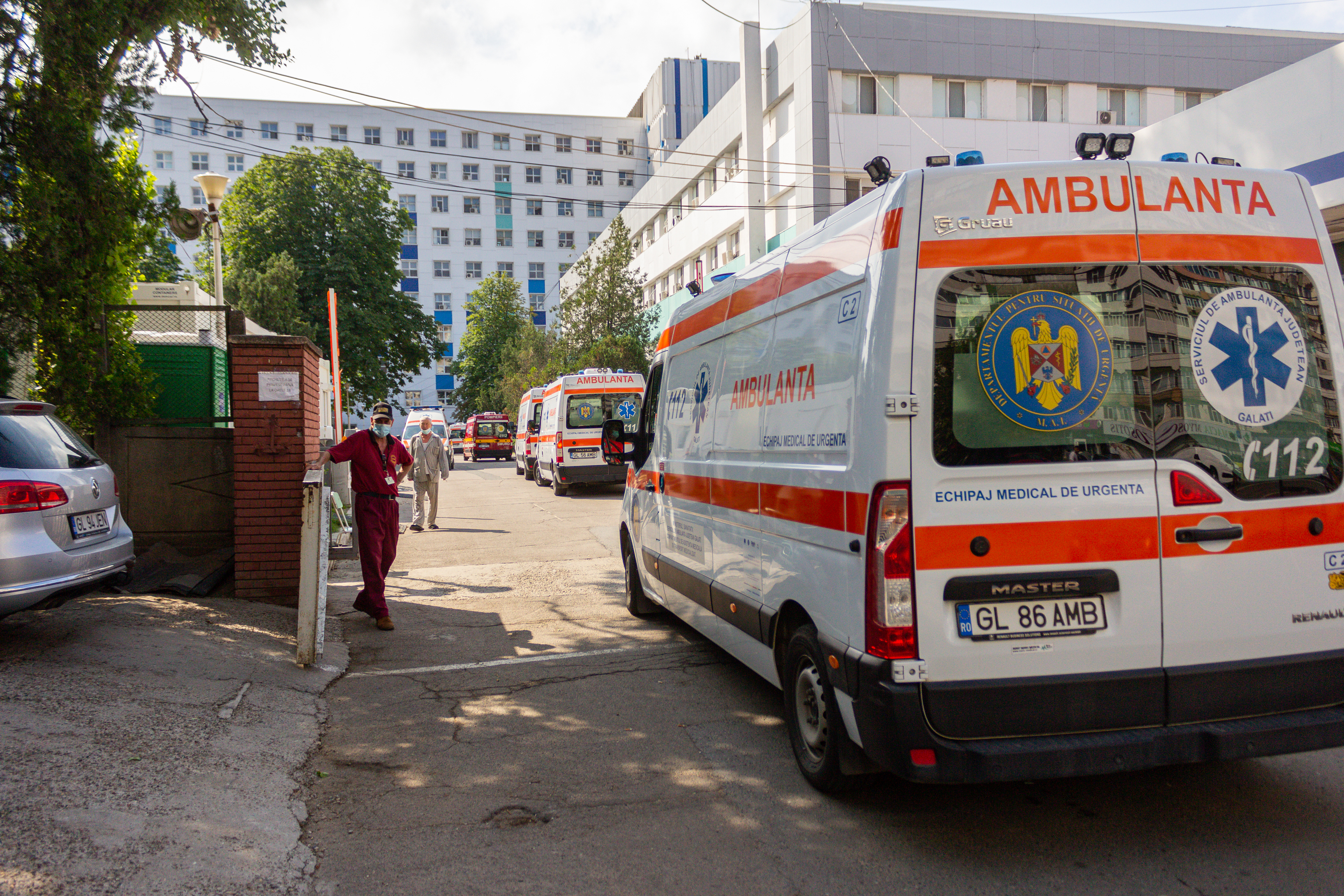 13 gălățeni, internați cu COVID-19, în ultima săptămână