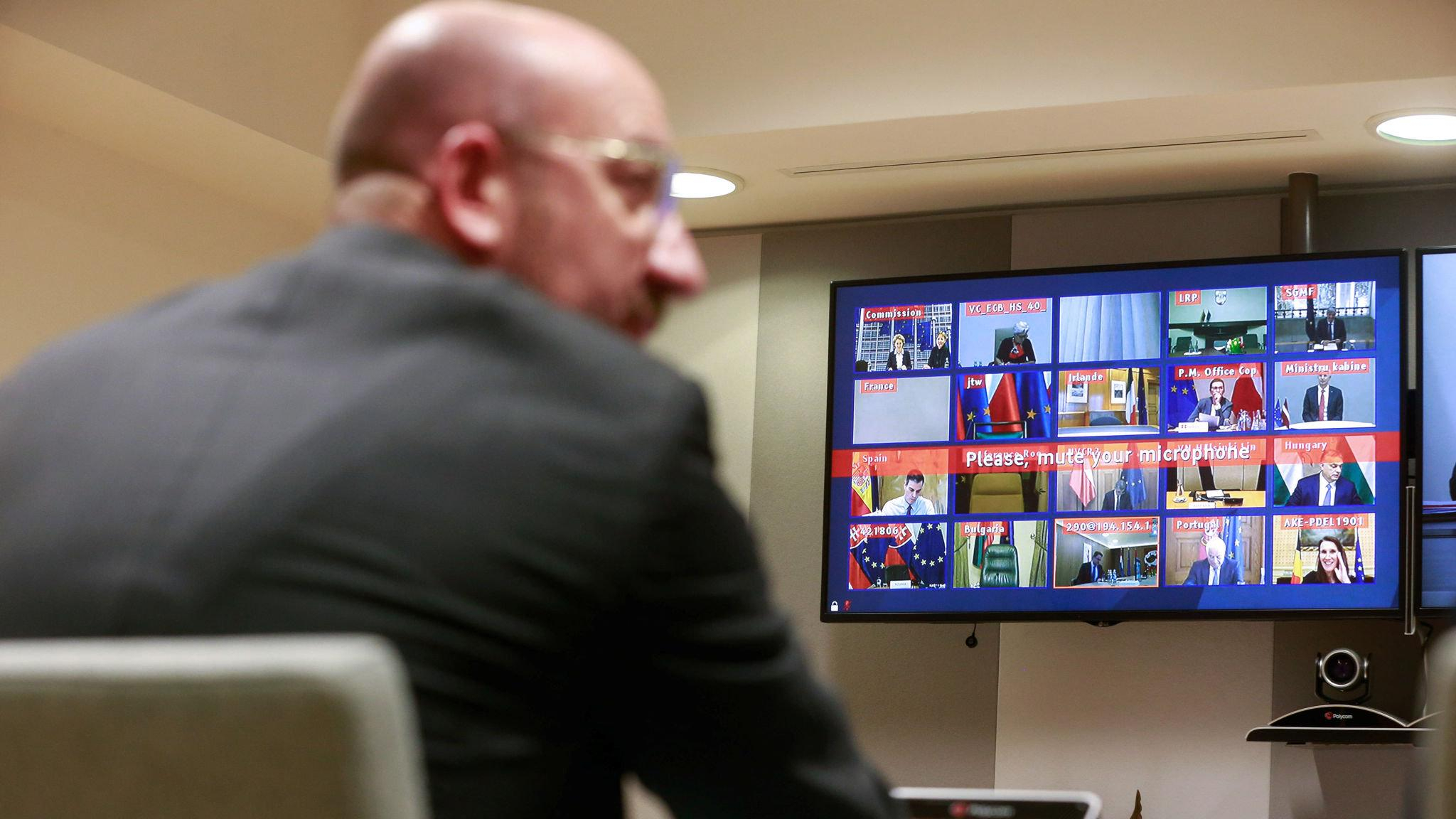 Summitul UE, prin videoconferinţă