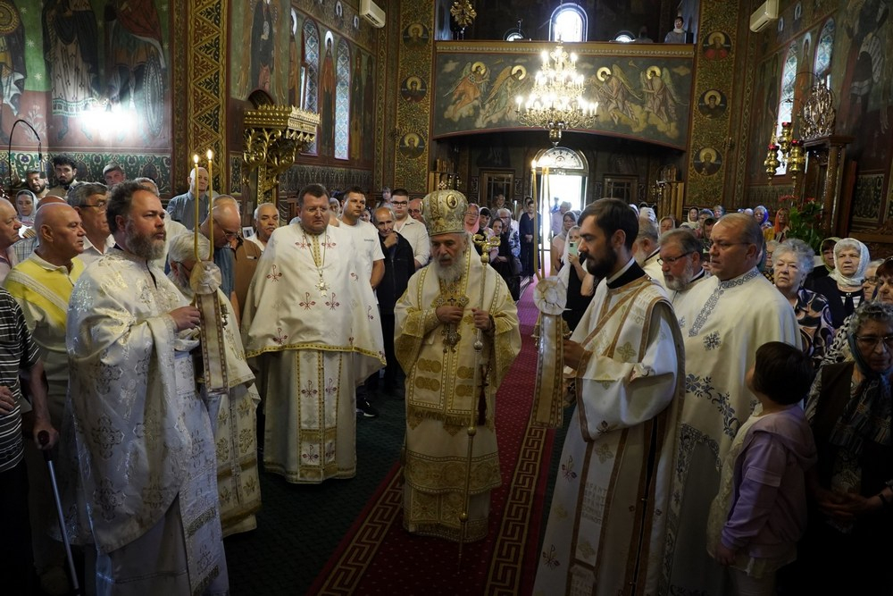 Hram la biserica ocrotită de Sfântul Dionisie Exiguul