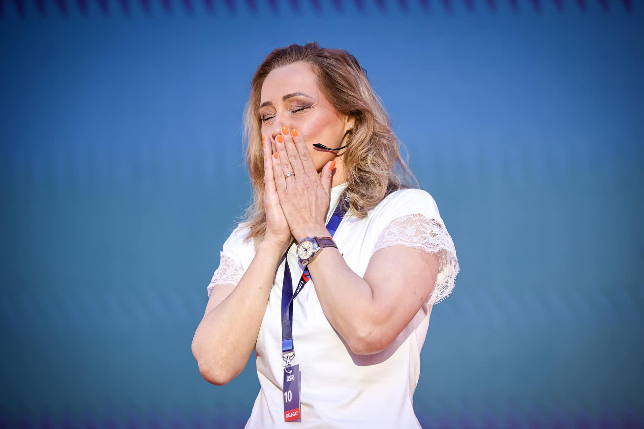 Elena Lasconi, candidata USR la alegerile prezidenţiale