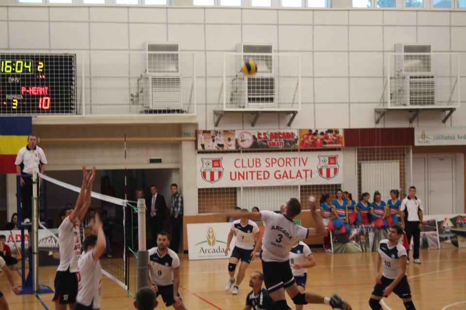 VOLEI/ Arcada - primul SUCCES, foarte clar 