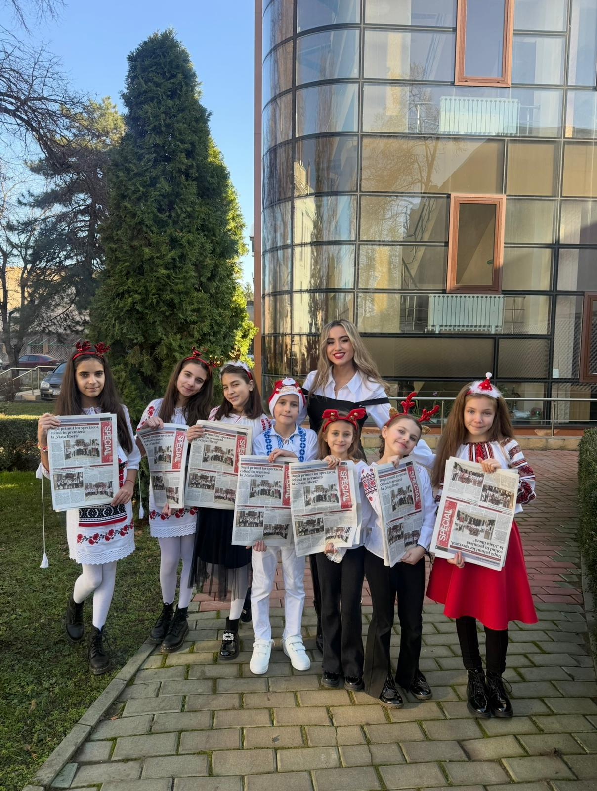 Poza zilei. Prima apariție în presă nu se uită niciodată!