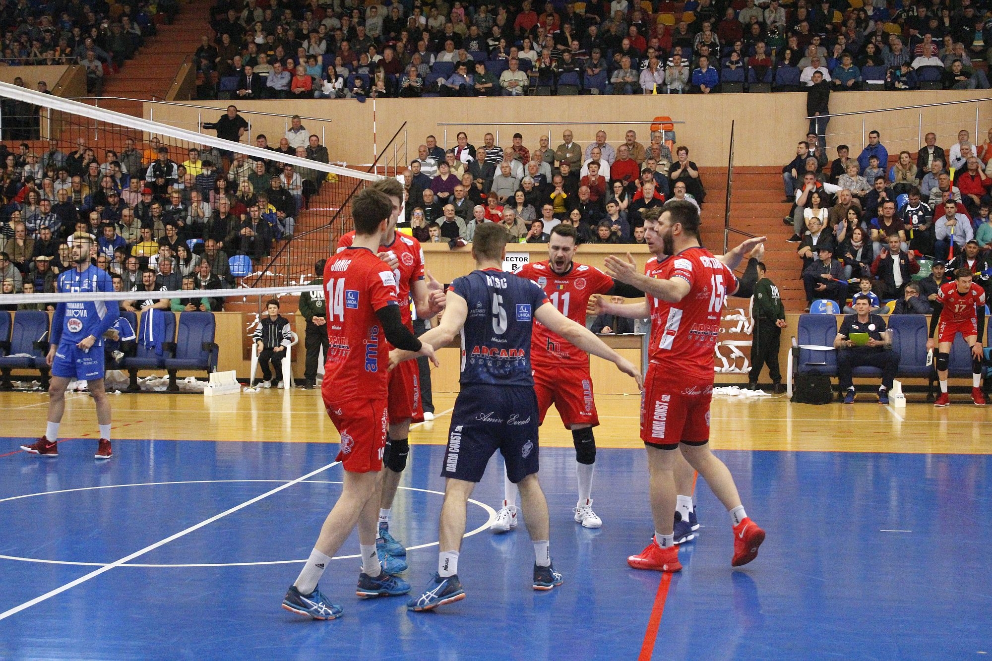 VOLEI | Arcada joacă acasă, cu gândul la meciul de la Zalău