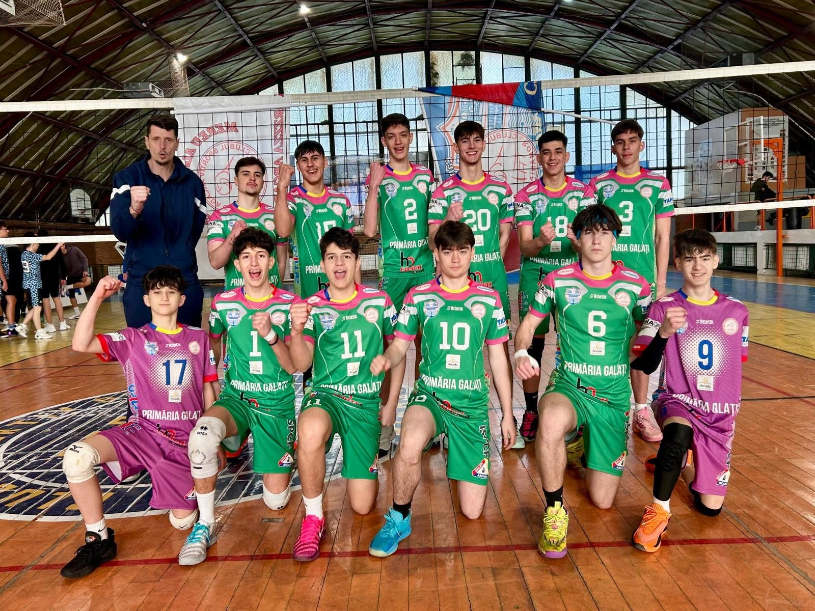 Juniorii Under 17, invincibili la turneul semifinal