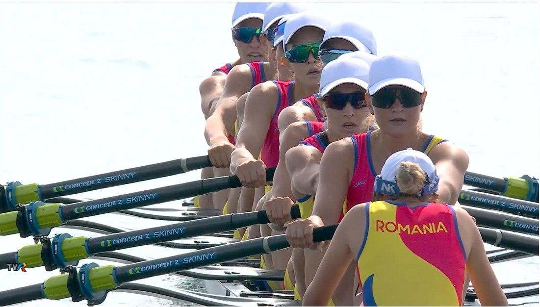 Barca feminină de 8+1, a treia medalie olimpică de aur a României