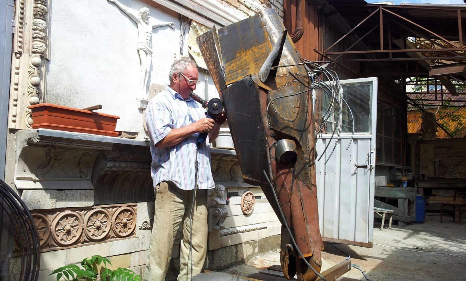 Naţionala de sculptură - „Neîmblânzitul” lui Gheorghe Terescenco 