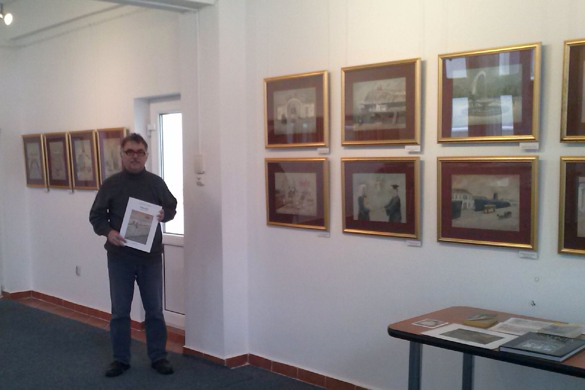 Caricaturistul CHIHANĂ, curtat de oraşele Europei