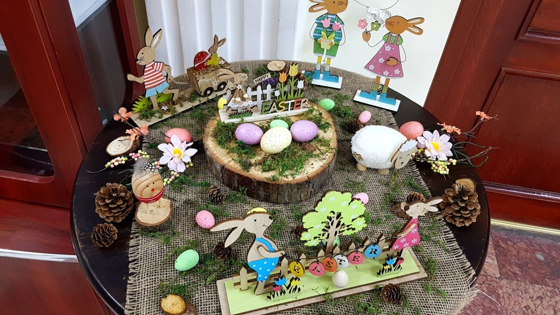 Atmosferă de Paști, în Bibliotecă