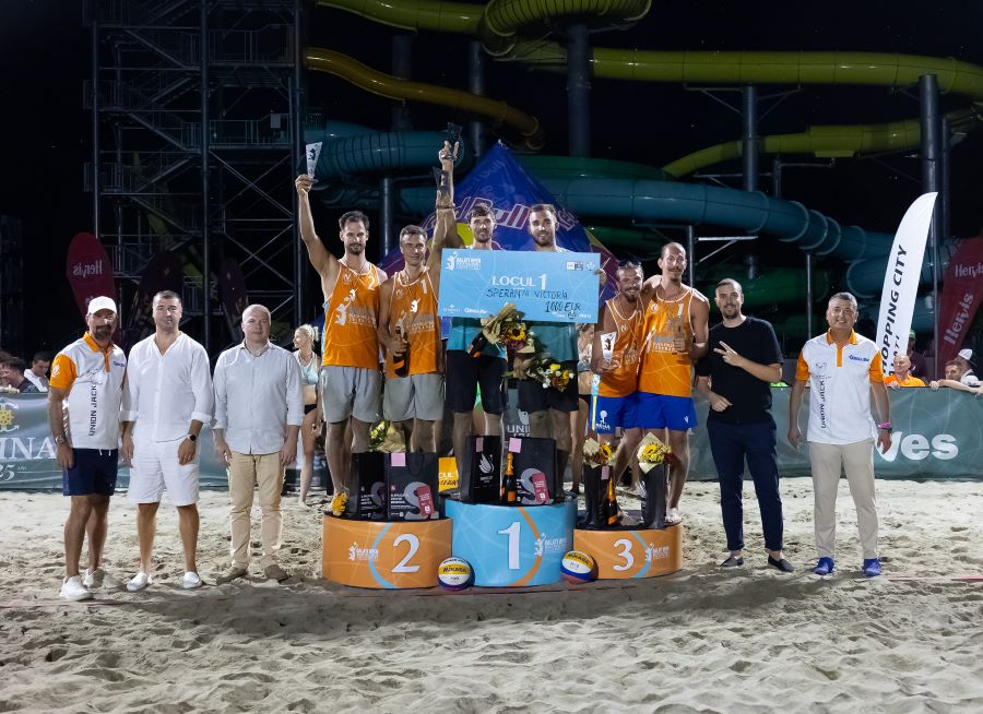 Și a fost primul turneu de beach volleyball la Galați. Spectacol pe nisipul de pe Plaja Dunărea