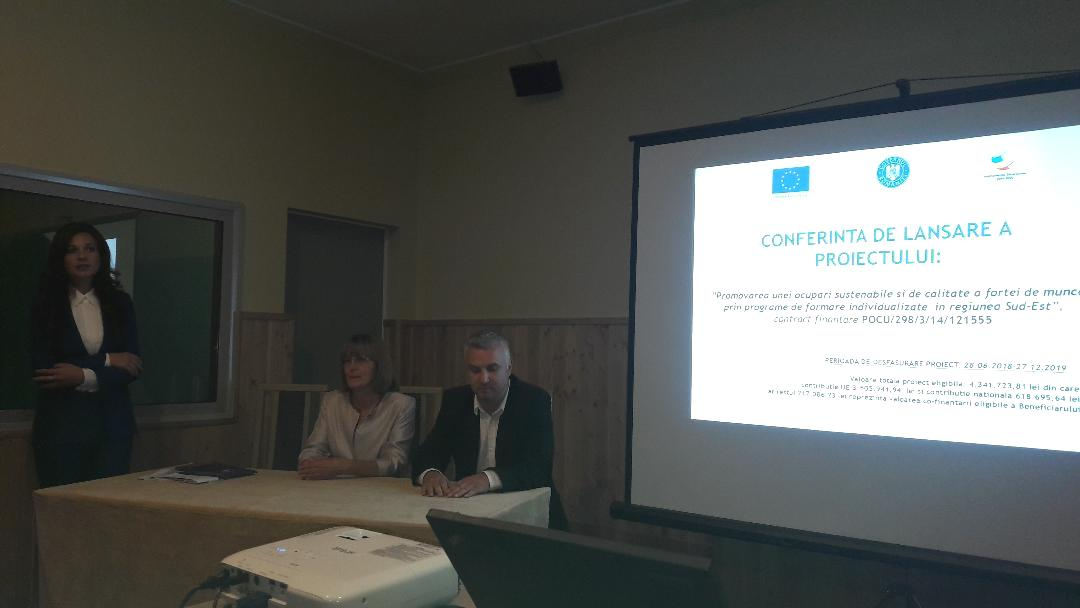 Proiectul CCSE îşi propune 260 de angajări