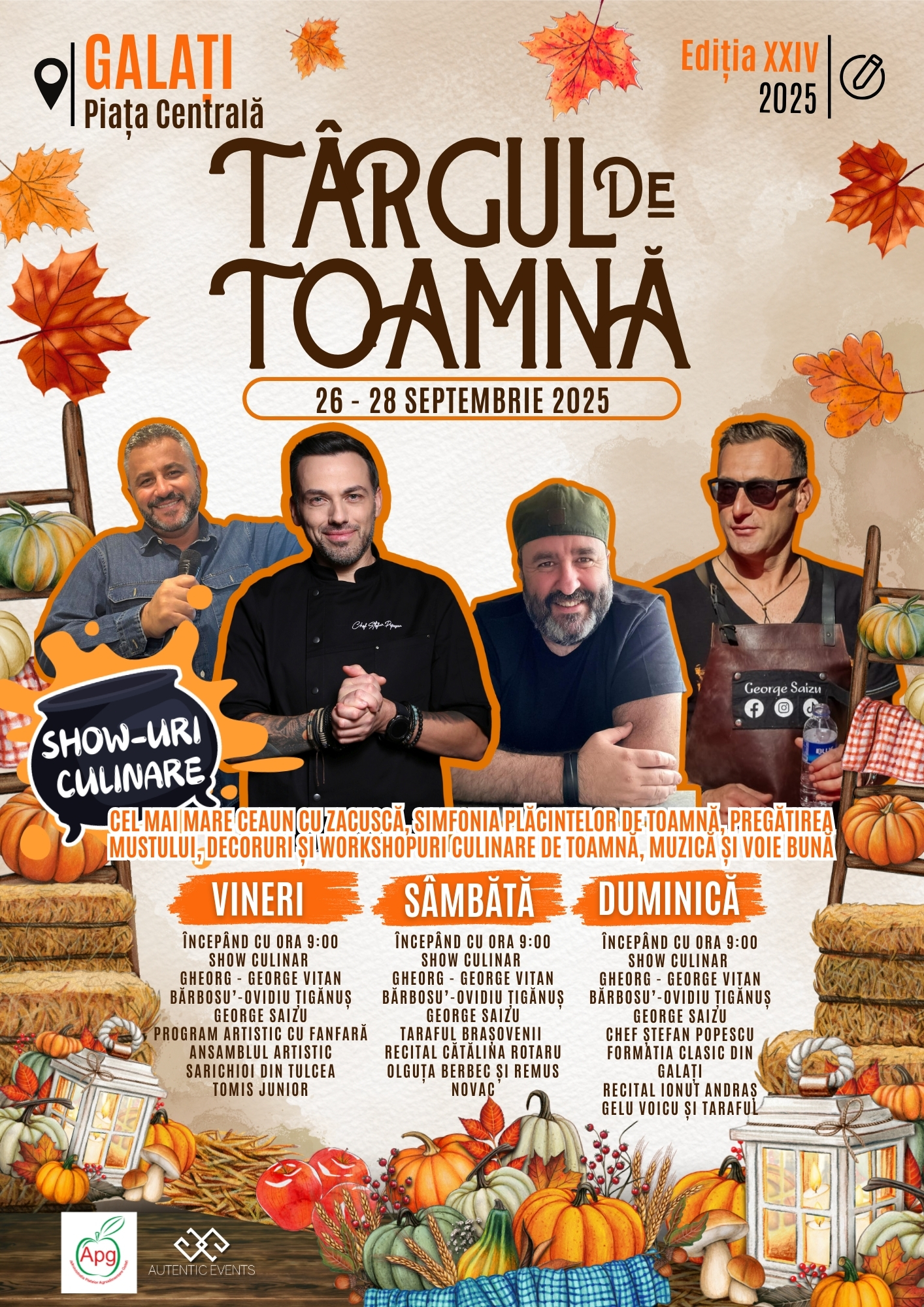 Gălățenilor li se pregătește Târgul de Toamnă