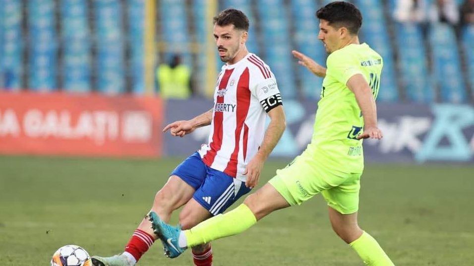 Oțelul, la cel mai penibil eșec posibil: 2-3, după 2-0 și om în plus