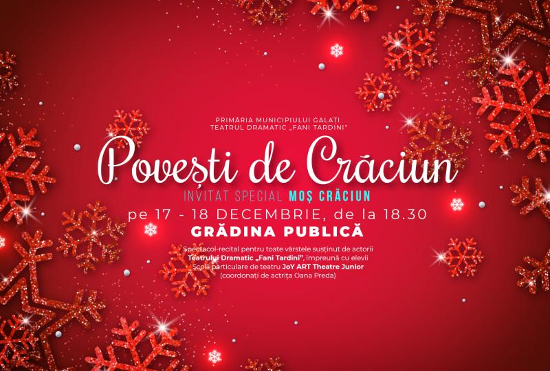 Poveşti de Crăciun în Grădina Publică