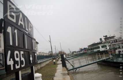 Dunărea îşi face de cap 