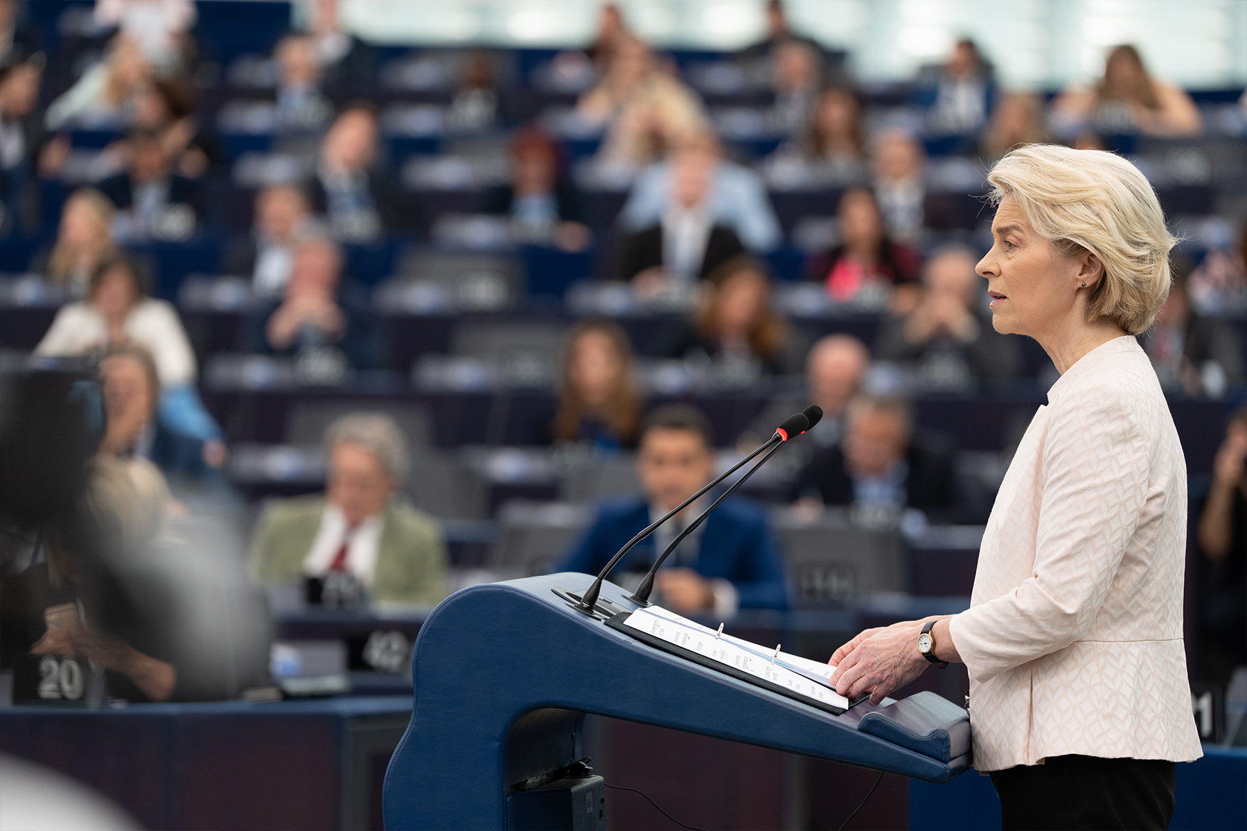 Ursula von der Leyen, pregătiri pentru prezentarea comisarilor europeni
