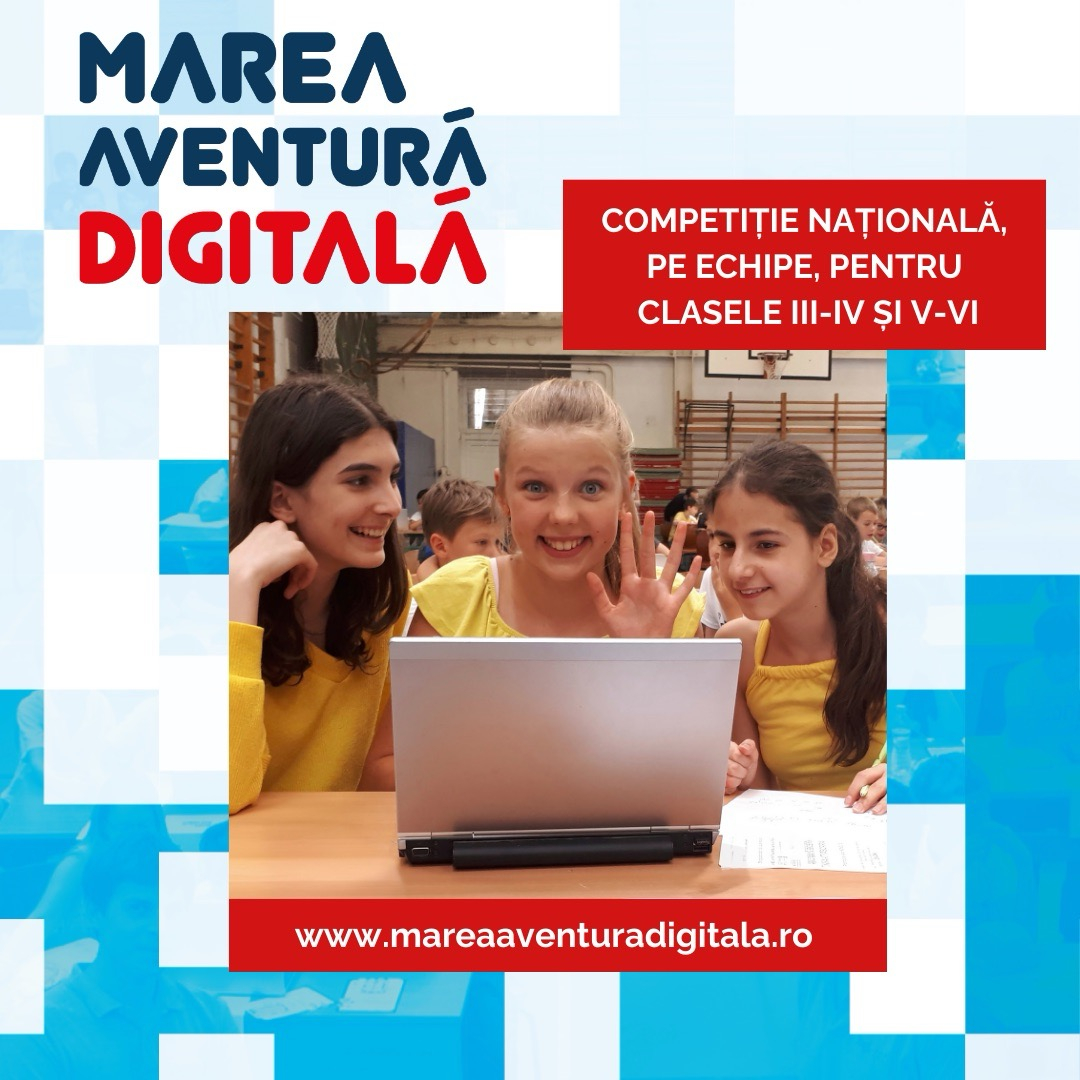 „Marea aventură digitală” - concurs național pentru copii