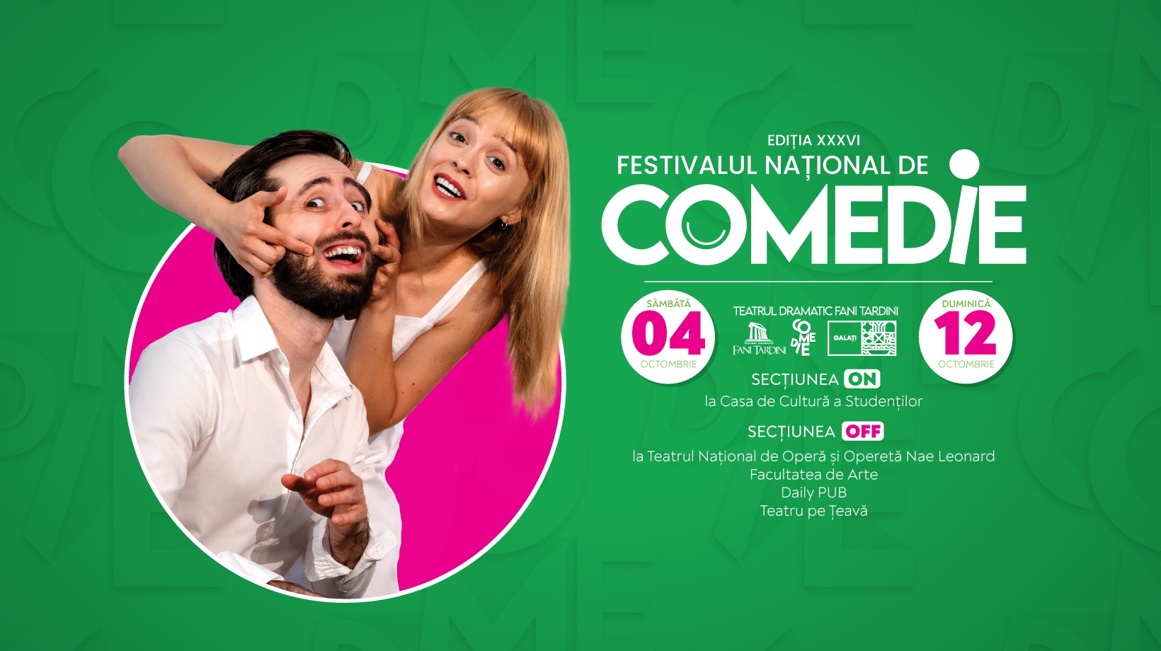 Cât costă biletele la Festivalul de Comedie de la Galați