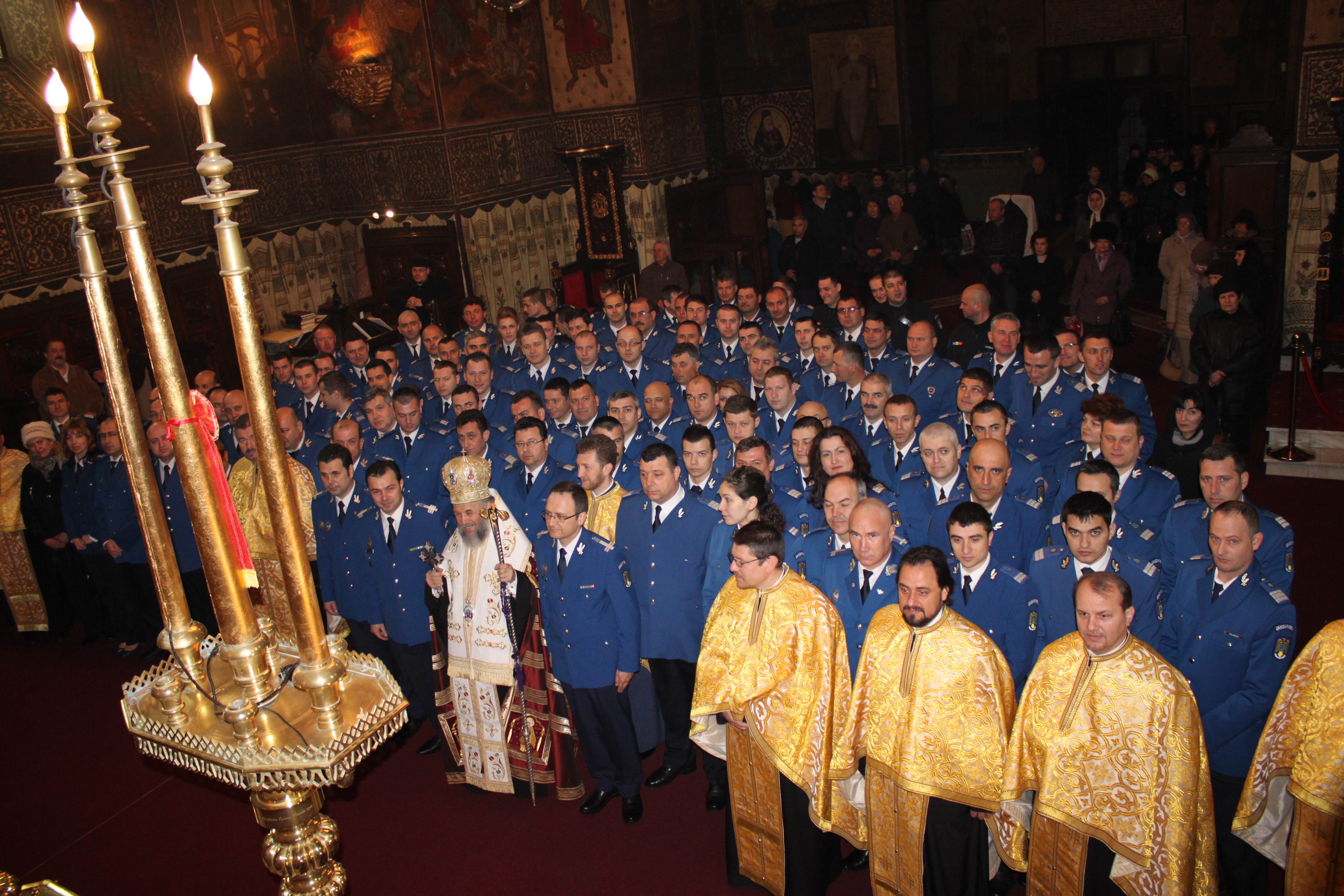 Jandarmii şi-au serbat ziua la Catedrală 