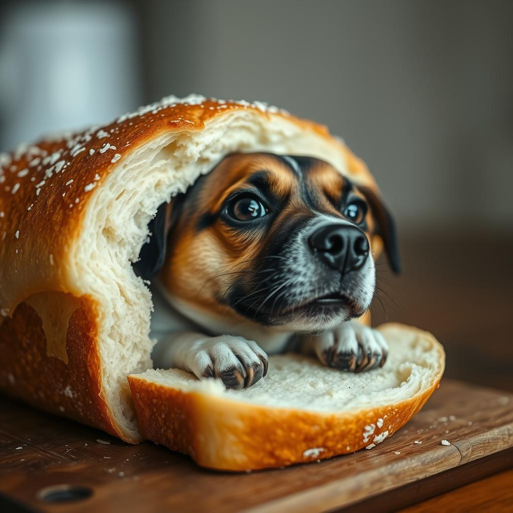 Avem pâine care latră la foameni