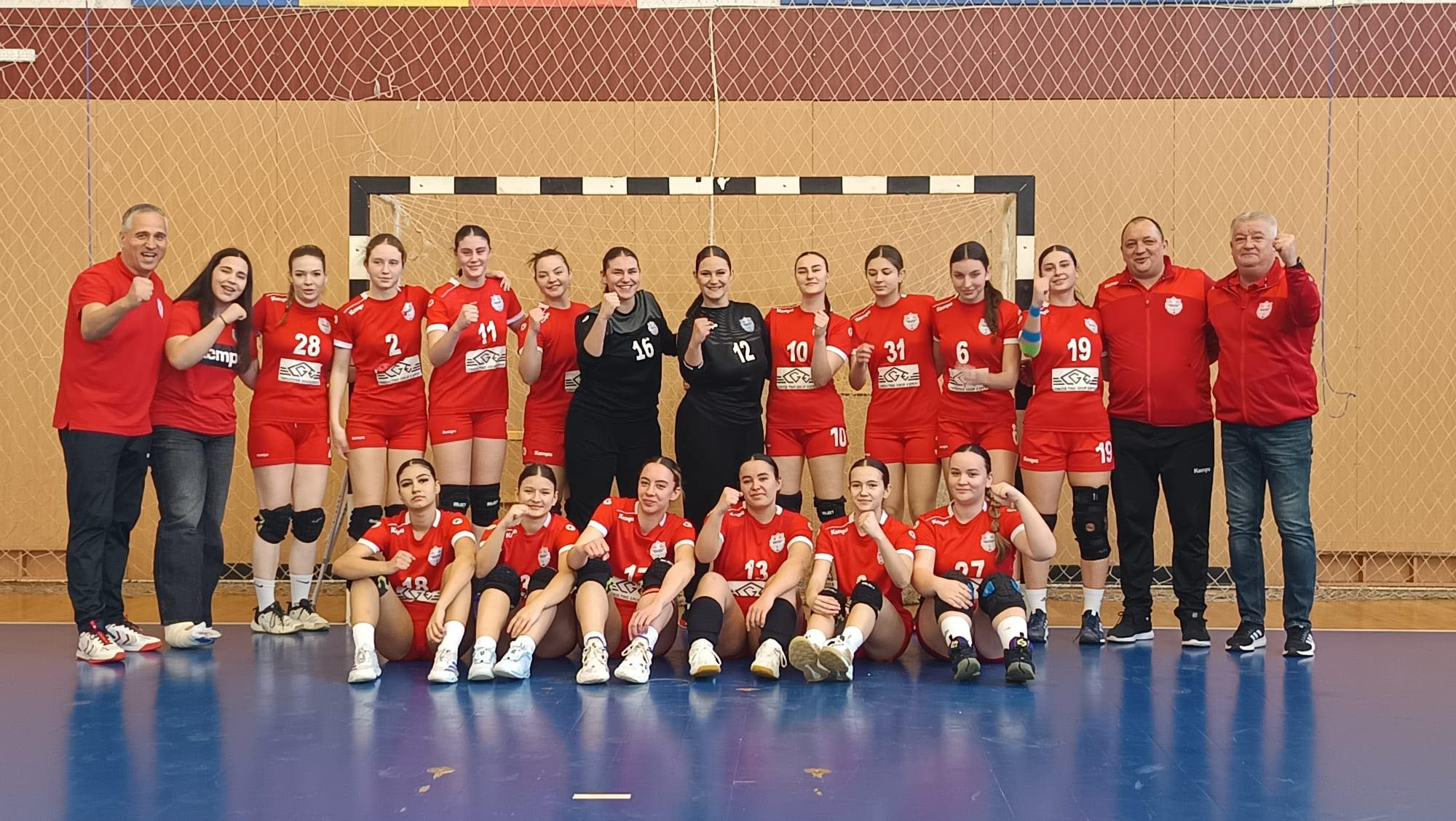 Semifinalele handbalistelor junioare II. Din sportul gălățean