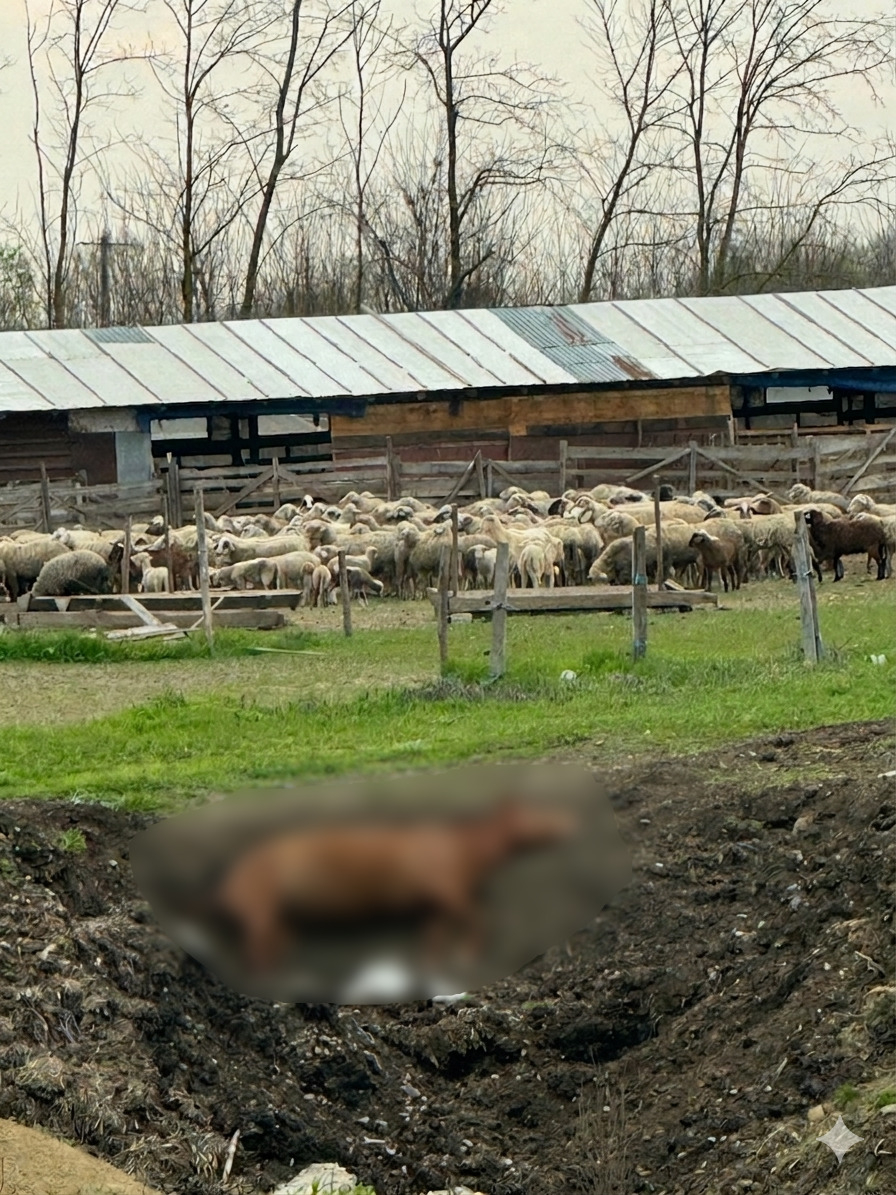 Odiseea unui cal mort lângă o stână. Reacții întârziate și controverse