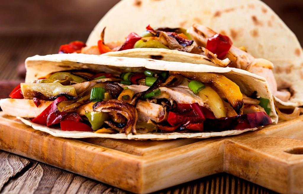 Fajitas de pui
