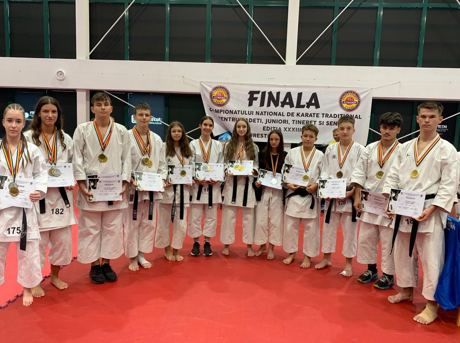 Zeci de medalii pentru gălățeni la „Naționale”