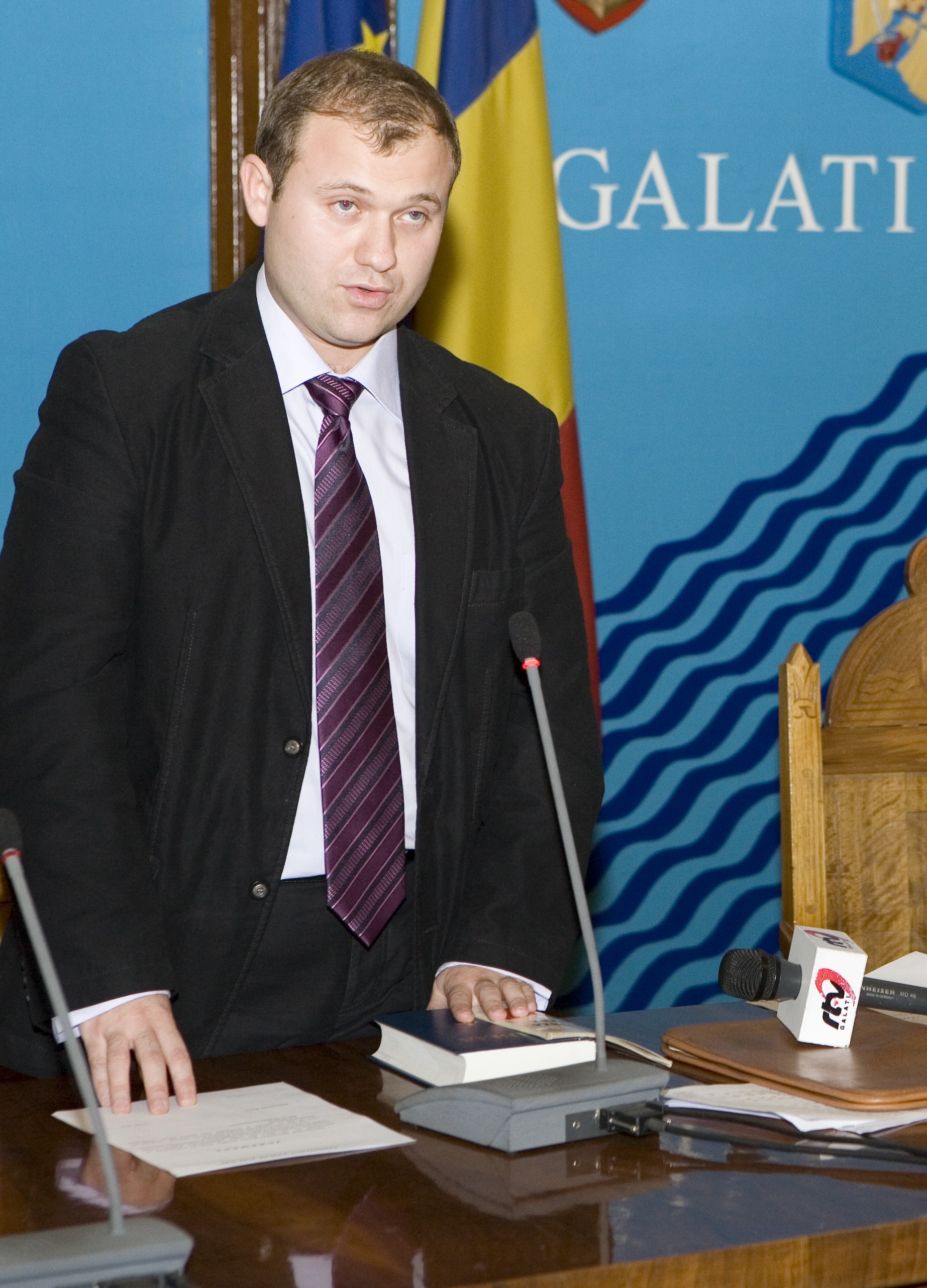 Raul Mihailov, medic rezident în Consiliul Local