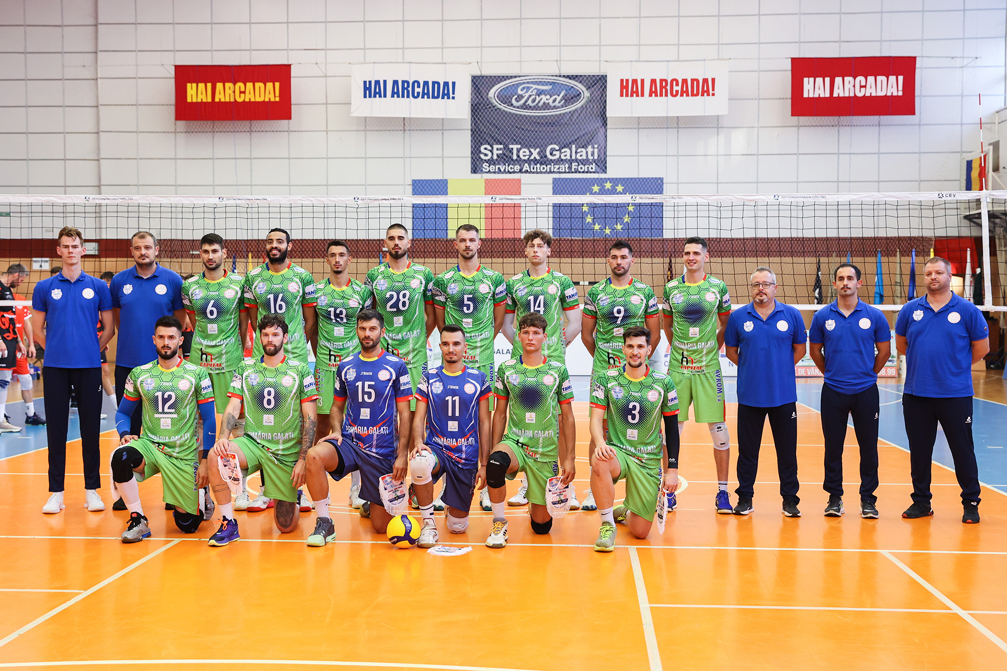 CSM Arcada, debut cu dreptul