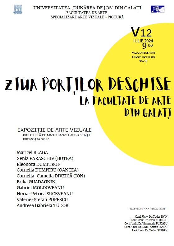 Expoziţie a artiştilor absolvenţi de masterat