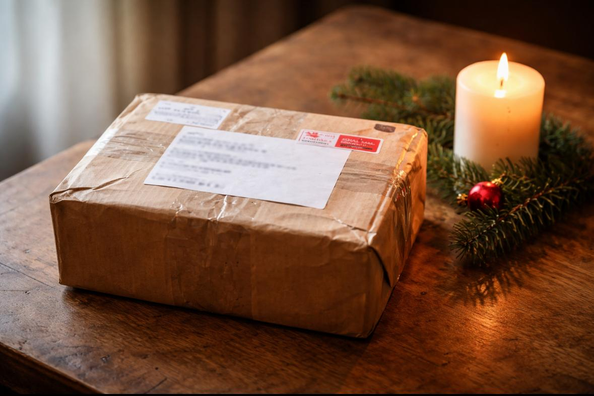 Peripeţiile unui cadou de Crăciun trimis din Ţara Galilor pentru o mamă din Galaţi